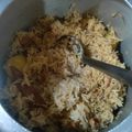 Rajesh soti का कुकस्नैप जब उन्होंने मैंथी आलू पुलाव (methi aloo pulao recipe in Hindi) बनाया था।