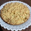 El cooksnap de Malena cuando hizo Torta crumble de manzana !! Fácil y muy rica !.