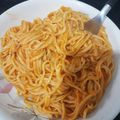 El cooksnap de romina mennillo cuando hizo Fideos o cintas caseras.