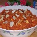 diya raji's cooksnap of when they made Carrot halwa.