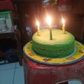 Cooksnap dari Mega Farta Mhelofie untuk resep Brownies kukus lapis pandan