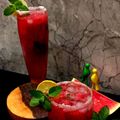 Reeta Sahu का कुकस्नैप जब उन्होंने तरबूज मोहितो (Tarbooz Mojito Recipe in Hindi) बनाया था।
