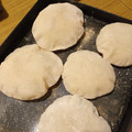 El cooksnap de Artesanias del Padre cuando hizo Pan Árabe.