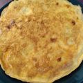 El cooksnap de Andrea Campo Ibáñez cuando hizo Tortilla de patata con cebolla. Siempre jugosa.