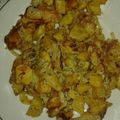 El cooksnap de Mariana Figueroa cuando hizo Revuelto de papas.