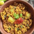 Sadaf Shoaib Vohra's cooksnap of when they made Chana dal fry.
