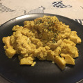 El cooksnap de Laia PT cuando hizo Pollo al Curry hindú.