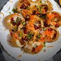 Mansi का कुकस्नैप जब उन्होंने दही और मीठी सौंठके गोलगप्पे (dahi aur meethi sonth ke golgappe recipe in Hindi) बनाया था।
