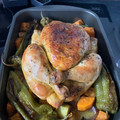 El cooksnap de Marta Sacris cuando hizo Pollo entero asado a la cerveza.