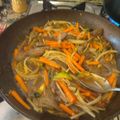 El cooksnap de Carolina Díaz García cuando hizo Chop Suey de Ternera (Salteado de verduras con ternera).