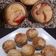 El cooksnap de Claudia Sanchez cuando hizo Muffins arándanos sin tacc con crumble.