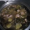 รูป Cooksnap ของ วทัญญู บุญกำเหนิด เมื่อเขาทำ ต้มจืดผักกาดดองหมูสามชั้น