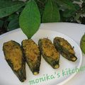 Monika gupta 's cooksnap of when they made Stuffed karela.