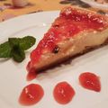 El cooksnap de Tere cuando hizo New York Cheesecake.