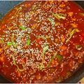 Ummi Ali's cooksnap of when they made Chicken Manchurian.