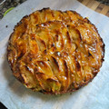 El cooksnap de Eva Fito cuando hizo Pastel de manzanas y galletas.