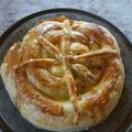 El cooksnap de Fernando Palacios Aristizabal cuando hizo Espiral de hojaldre y espinacas.