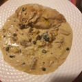 El cooksnap de Elisa Perez cuando hizo Pechuga de pollo con alcaparras.