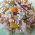 El cooksnap de graciela martinez IG @gramar09ok ☺💗 cuando hizo Arroz basmati con verduras salteadas.
