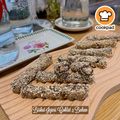 Cooksnap Mahadiah semasa beliau membuat Biskut Jejari Coklat (biskut 3 bahan).