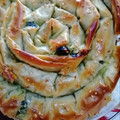 El cooksnap de Abunany cuando hizo Spanakopita pastel griego de espinacas y queso feta.