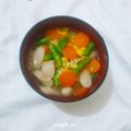 Cooksnap dari Naqiyyah 🍒 untuk resep Sup Makaroni Sosis