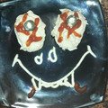 El cooksnap de Ari Rodriguez cuando hizo Huevos rellenos ojos de monstruo de Halloween.