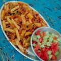 کوک اسنپ darya Lorestan بعد از امتحان کردن ماكارونی با سویا و لوبیا چشم بلبلی.