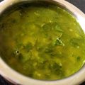 Suchitra S(Radhika S)'s cooksnap of when they made Moong dal palak leaves sabji.