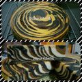 Cooksnap dari isti wulansari untuk resep Zebra Cake Marmer Putih Telur