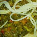 Bilkisu abdoulah's Kitchen's cooksnap of when they made Vegetable soup and pounded yam by chef maryumms cuisine🌸.