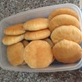 El cooksnap de Belkys Piña cuando hizo Pan nube de leche en polvo.