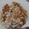El cooksnap de Lorena cuando hizo Pechuga de pollo con yogurt y curry.