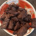 Arnaldo's cooksnap of when they made Filipino Beef Tapa.