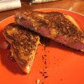 heather's cooksnap of when they made Grilled cheese hot dog sandwich.