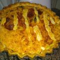 El cooksnap de Amy Galarza cuando hizo Tarta de espinacas.