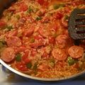 dulecki's cooksnap of when they made Jumbalaya.