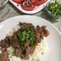 El cooksnap de M. Angelica Oberpaur cuando hizo Goulash húngaro.