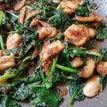 Lajos Moncsi Cooksnap-ja, amikor elkészítette a(z) Spenótos gomba - PALEO receptet.