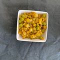 Shruti Raman( legendet100)'s cooksnap of when they made Kasuri Aloo Matar (Potato Peas Curry with Fenugreek Leaves).