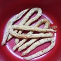 El cooksnap de marilena carratu cuando hizo Grisines de queso y orégano.