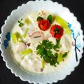 Madhvi Srivastava का कुकस्नैप जब उन्होंने मिक्स वेज रायता (Mix veg raita recipe in hindi) बनाया था।