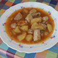 El cooksnap de yayita cuando hizo Marmita de Cantabria.