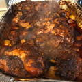 El cooksnap de Marisa cuando hizo Chamorros Adobados al Horno.