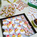 蛞蝓 的 ♡宛の烘培好”食“光 ✿ 耶誕點心 ♥ 聖誕老人糖霜餅乾 cooksnap