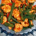 Cooksnap dari Annisa Aryanti untuk resep Udang tumis kacang panjang pedas