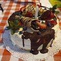 El cooksnap de Debbi Lo cuando hizo Torta de cumple Olguita 🇺🇾.