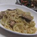きらり流れ星's cooksnap of when they made 【簡単節約】さば味噌煮缶で焼きうどん.