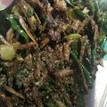 Cooksnap dari Nur Wahidah untuk resep Sambal Cabe hijau Teri Petai maknyus