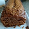 El cooksnap de Cristina Franco cuando hizo Budín de chocolate.